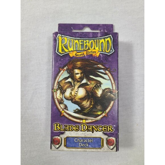 FFG Runebound 2nd Edition Character Deck - Blade Dancer- NM - Picture 9 of 10